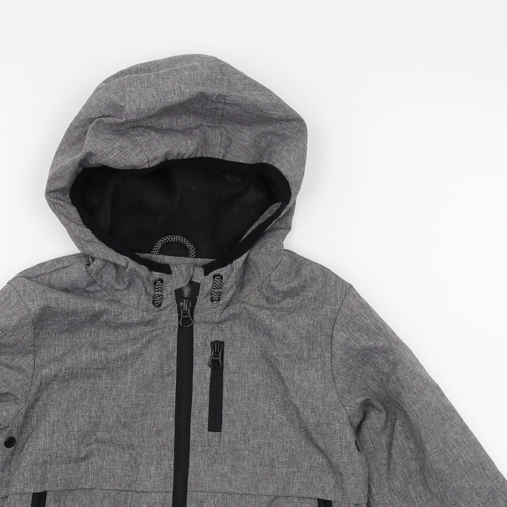 George Boys Grey   Anorak Jacket Size 4-5 Years