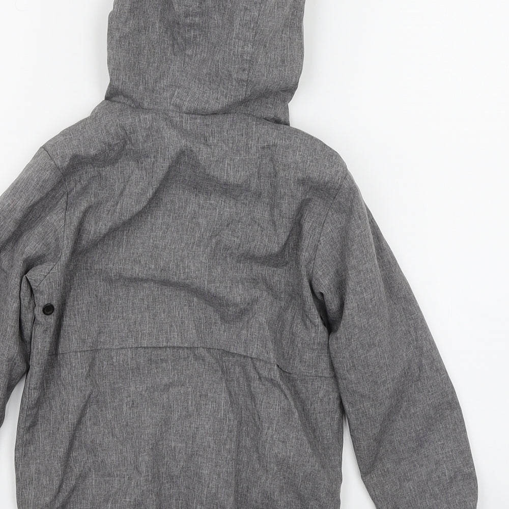 George Boys Grey   Anorak Jacket Size 4-5 Years