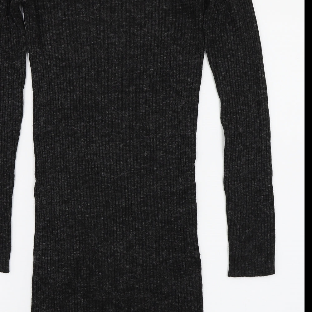 Atmosphere Womens Grey  Knit Jumper Dress  Size 10