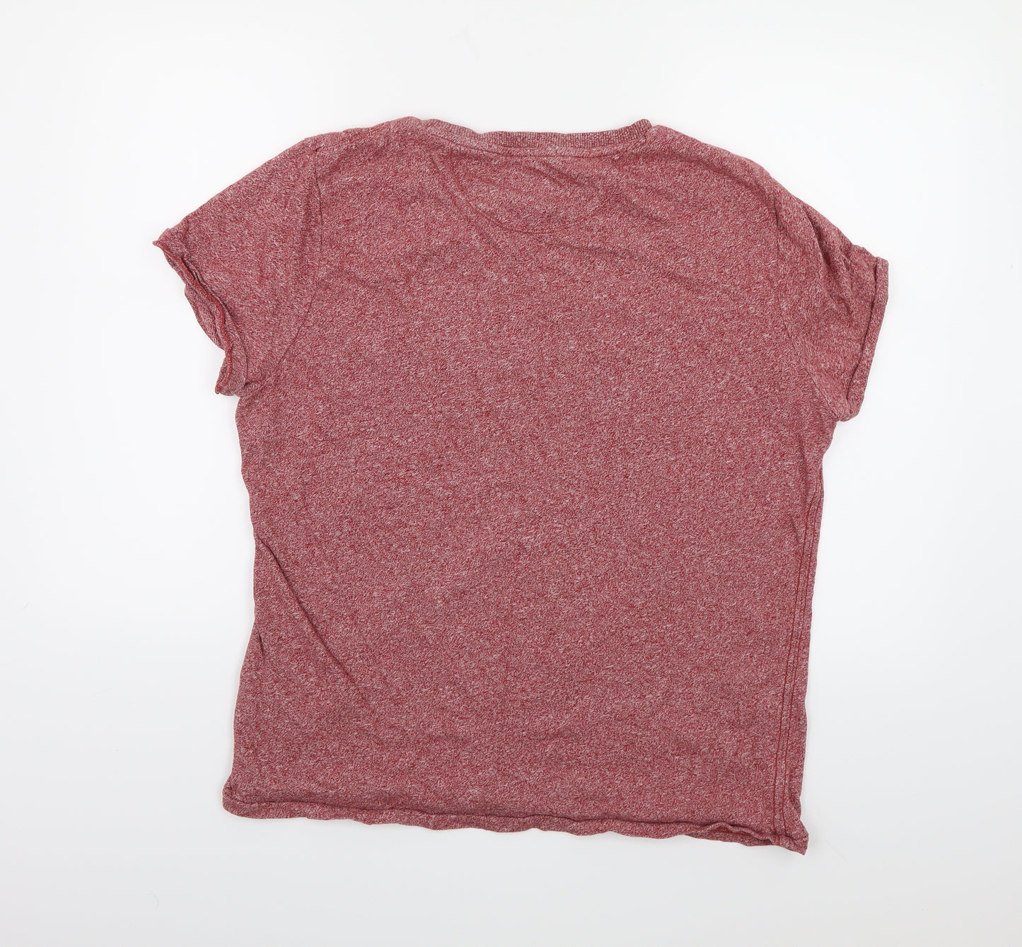 Superdry Mens Red  Jersey  T-Shirt Size 2XL