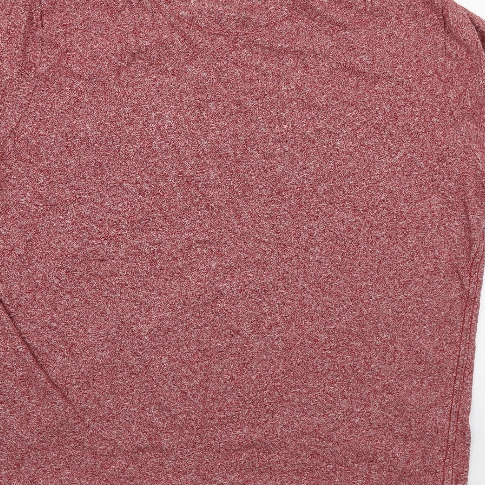 Superdry Mens Red  Jersey  T-Shirt Size 2XL