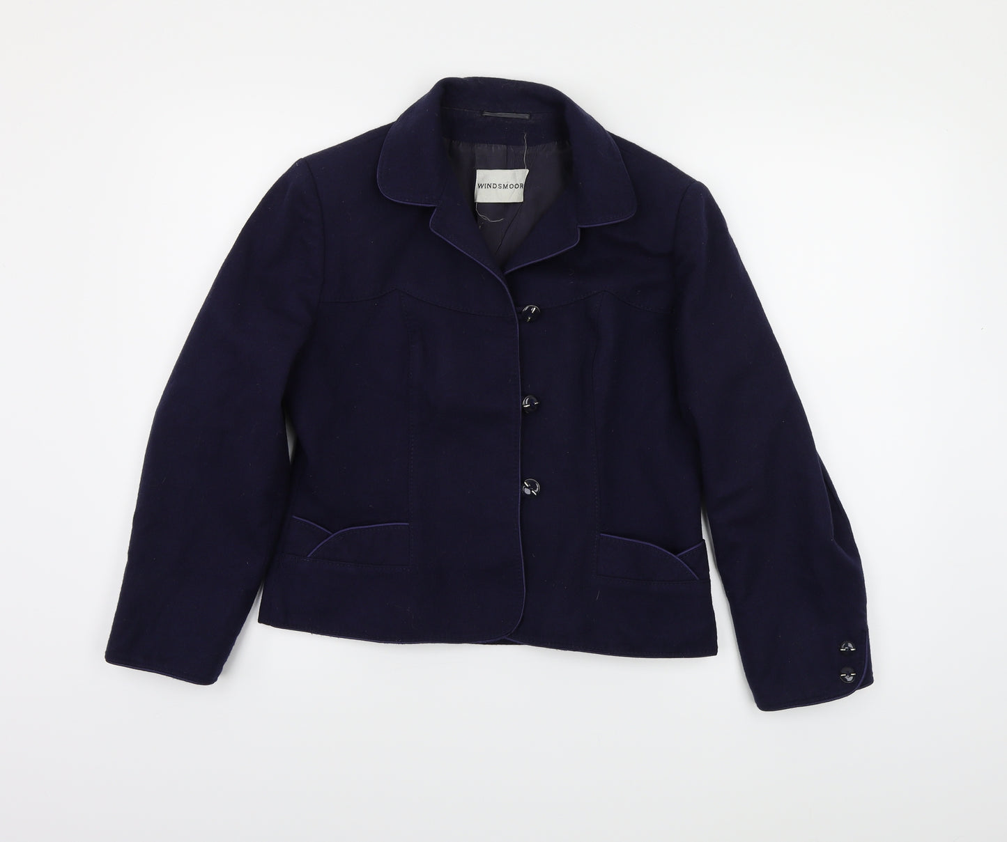 Windsmoor Womens Blue  Twill Jacket  Size 14