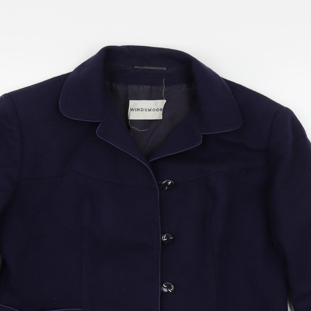 Windsmoor Womens Blue  Twill Jacket  Size 14