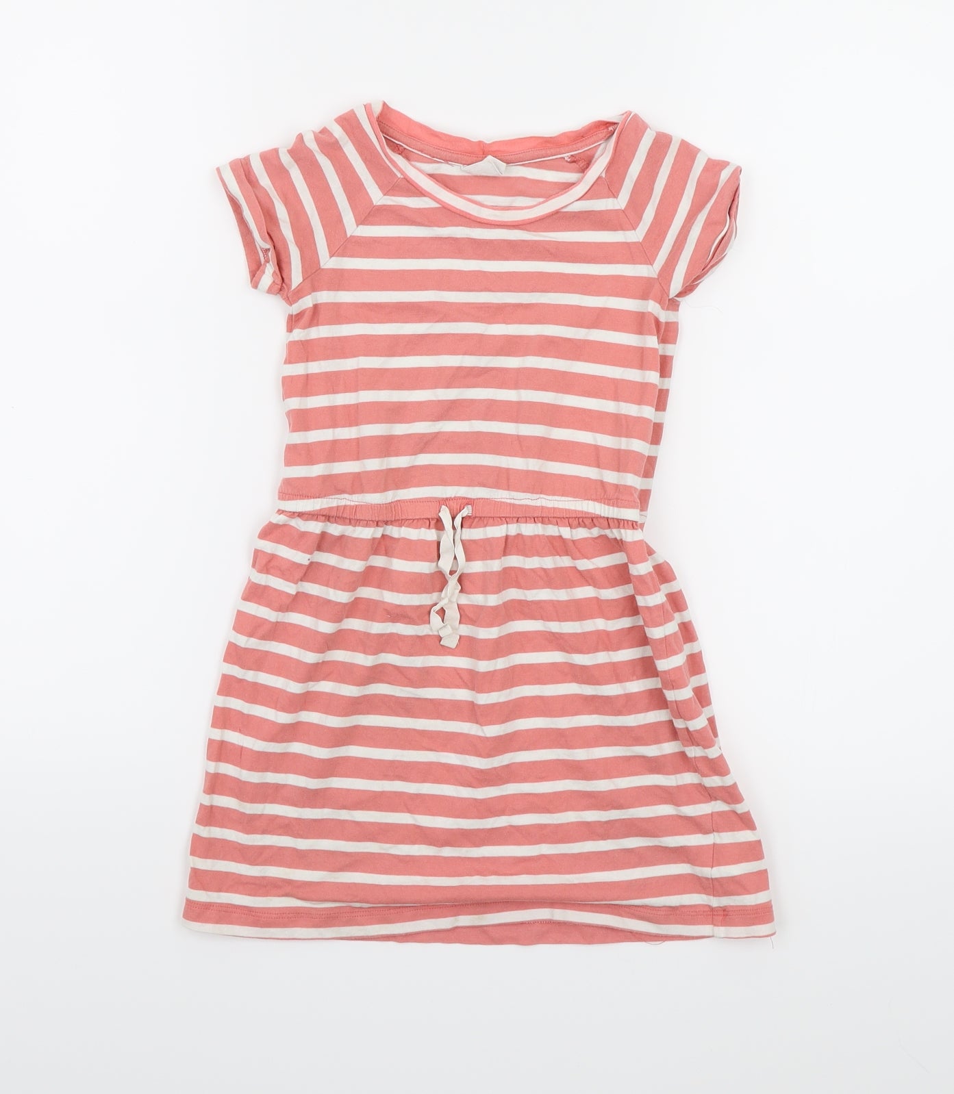Gap Girls Pink Striped Jersey Shift  Size 5 Years