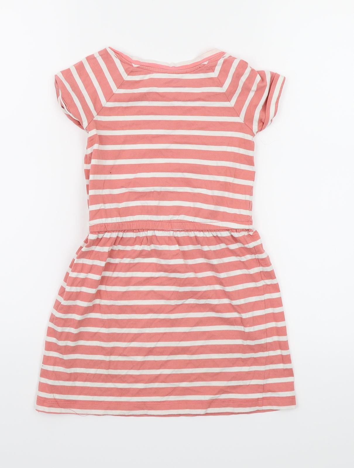 Gap Girls Pink Striped Jersey Shift  Size 5 Years