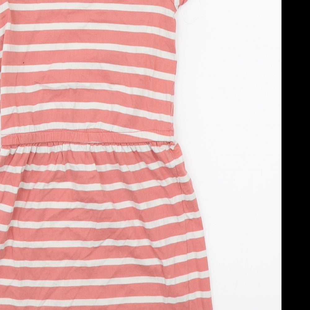 Gap Girls Pink Striped Jersey Shift  Size 5 Years