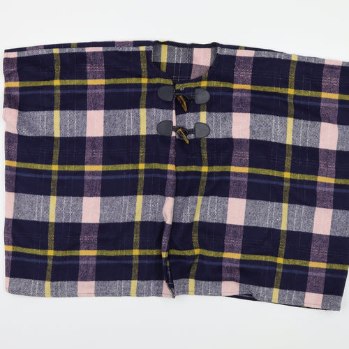 Morrison's Womens Blue Plaid  Jacket  Size 12