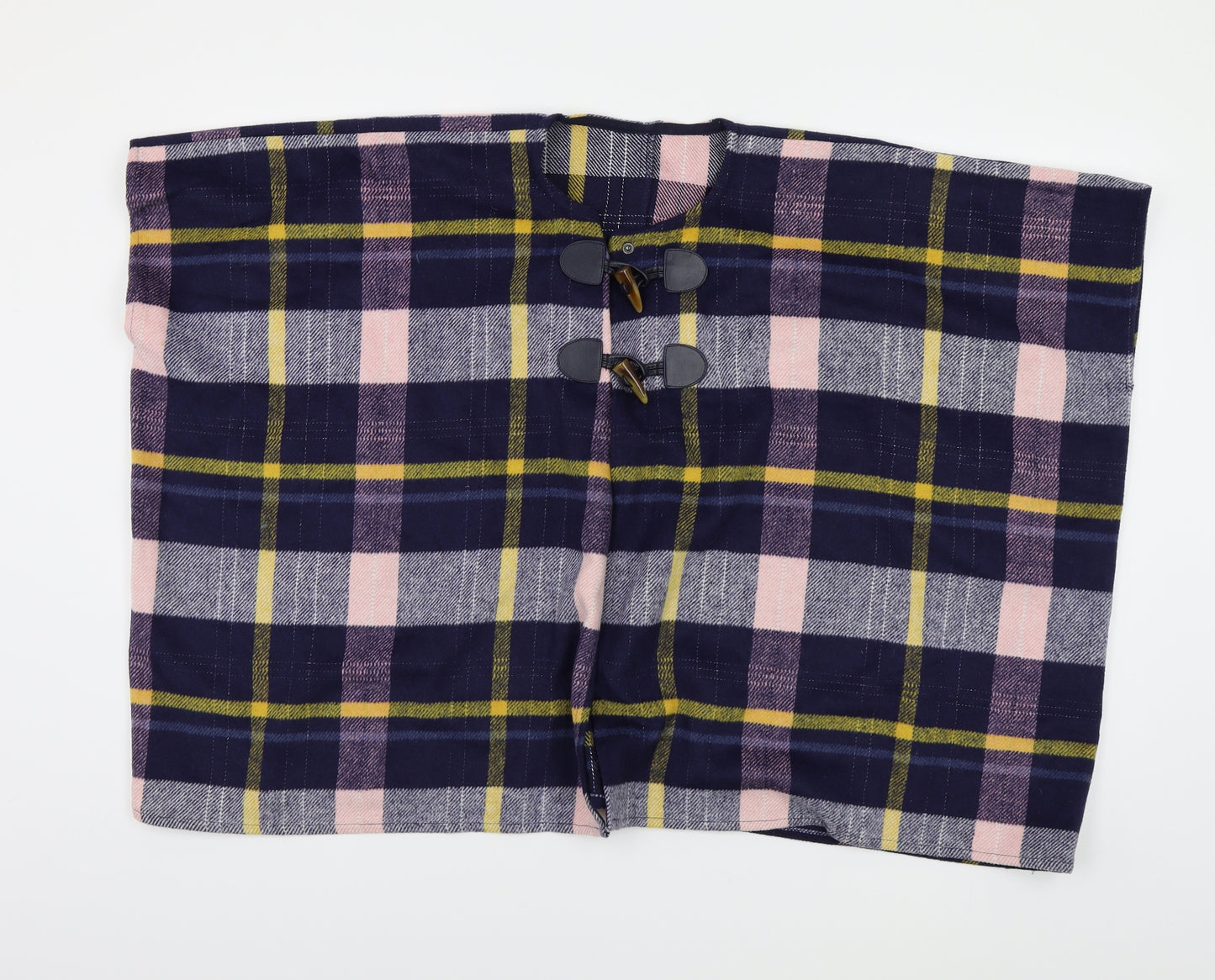 Morrison's Womens Blue Plaid  Jacket  Size 12