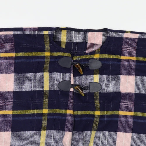 Morrison's Womens Blue Plaid  Jacket  Size 12