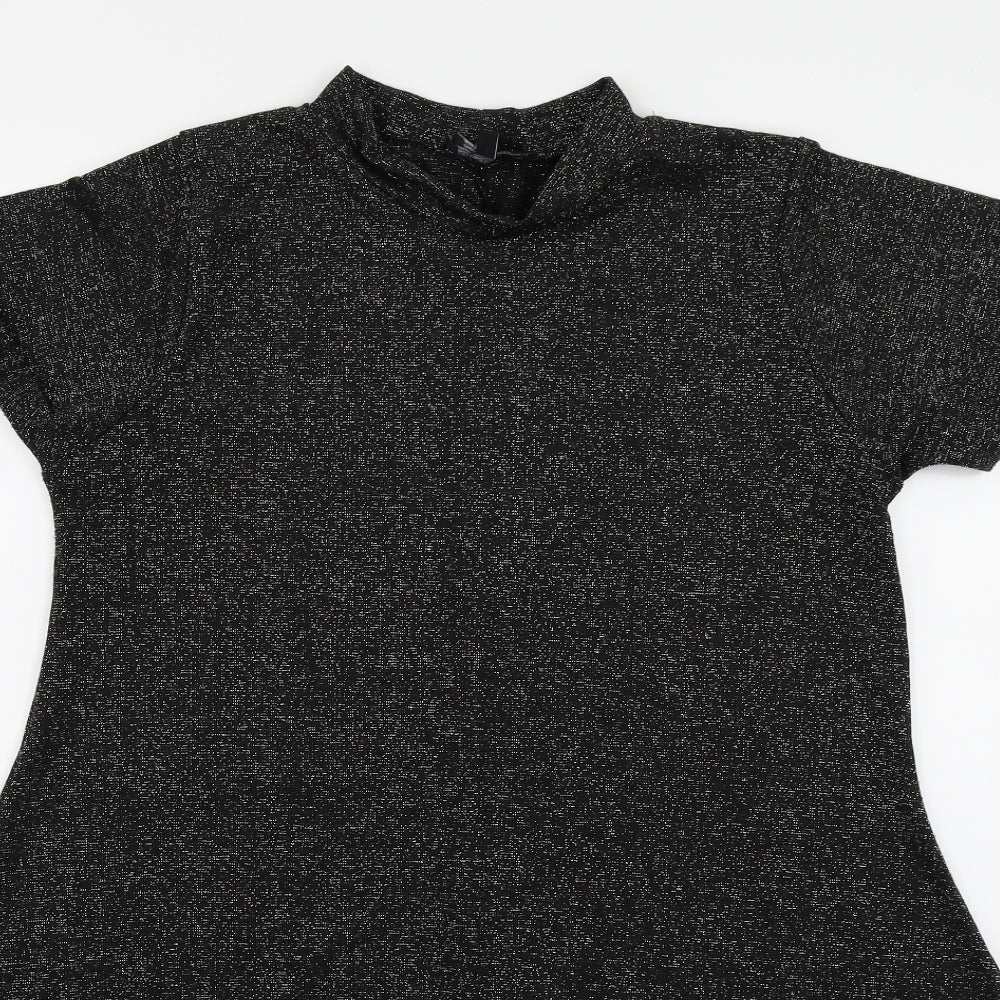 Wednesdays Girl Womens Black   A-Line  Size M