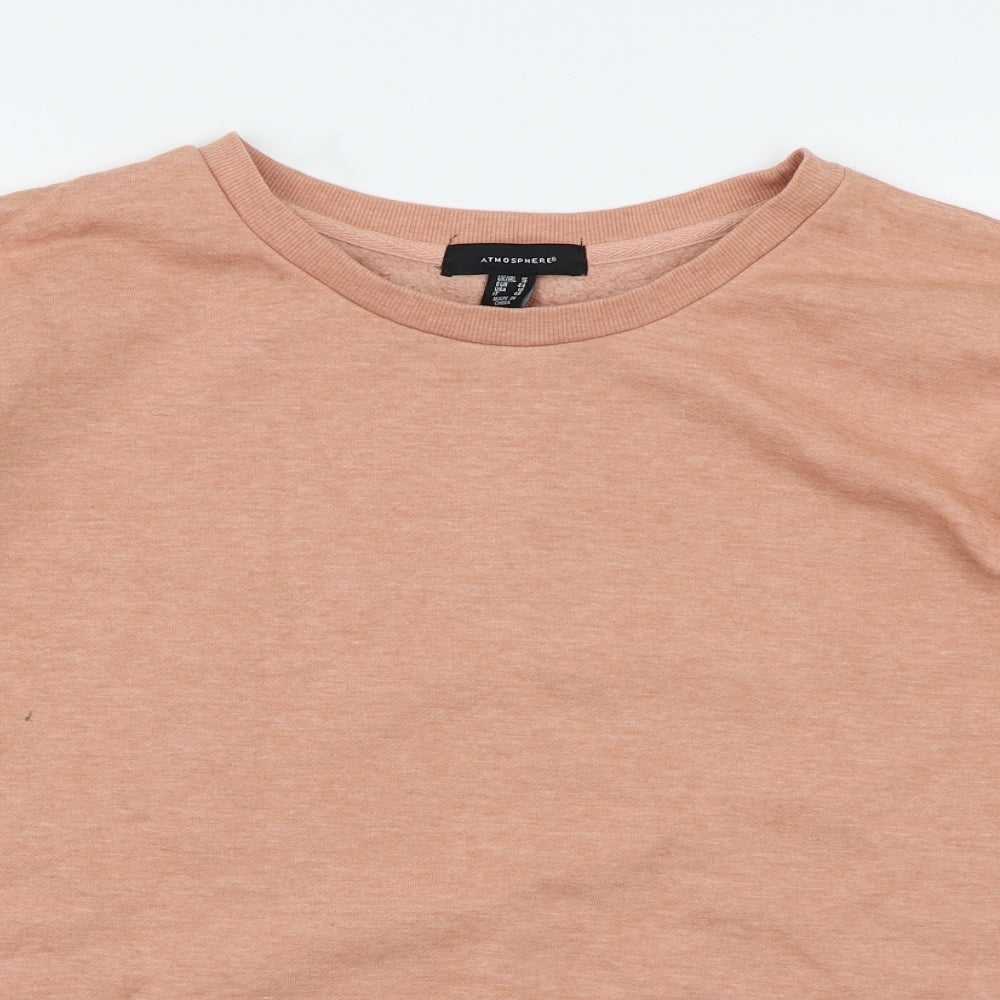 Atmosphere Womens Pink   Pullover Sweatshirt Size 16