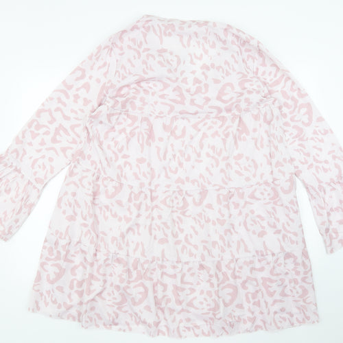 BM Womens Pink   Basic Blouse Size XL