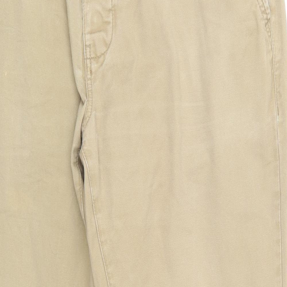 NEXT Mens Brown  Denim Straight Jeans Size 34 in L36 in