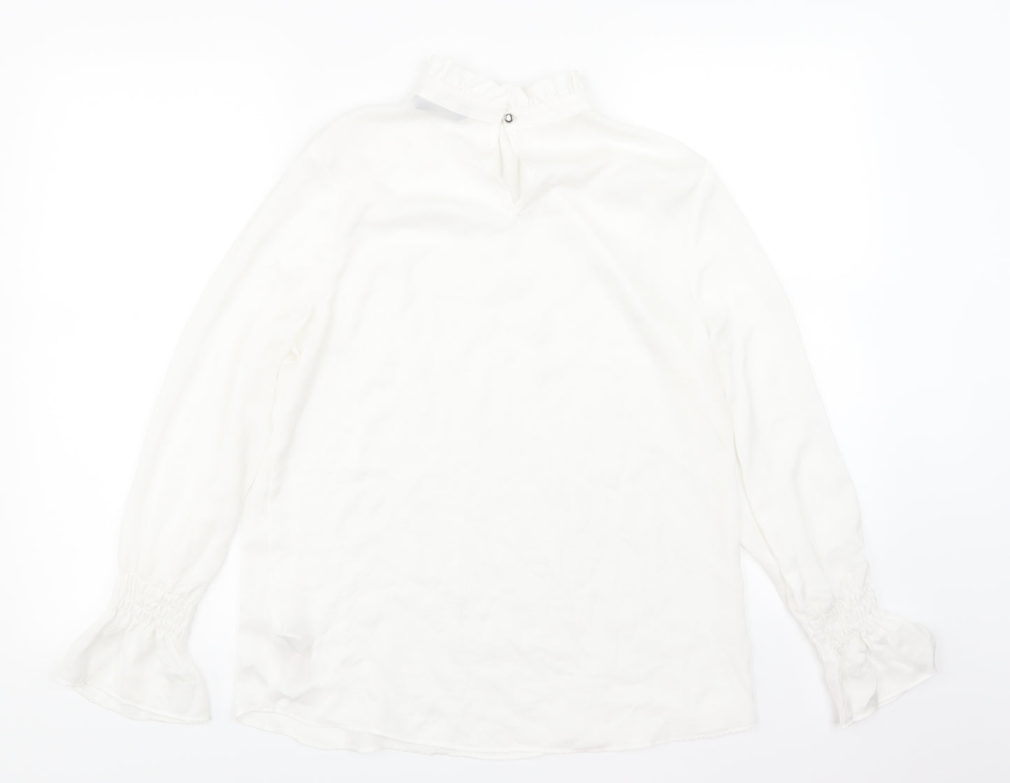 Dunnes Womens Ivory   Basic T-Shirt Size 8