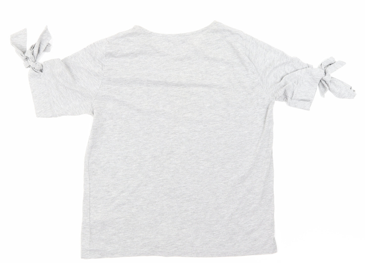 NEWLOOK Womens Grey   Basic T-Shirt Size 10