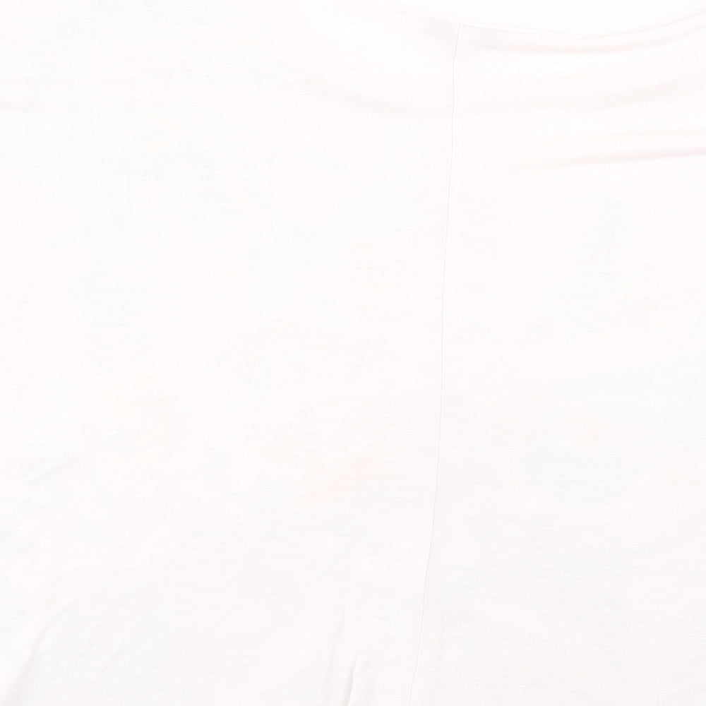 NEXT Womens Pink Floral  Basic T-Shirt Size 16