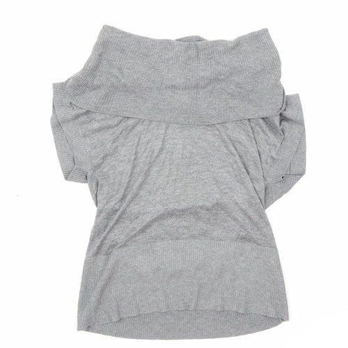 H&M Womens Grey   Basic T-Shirt Size S