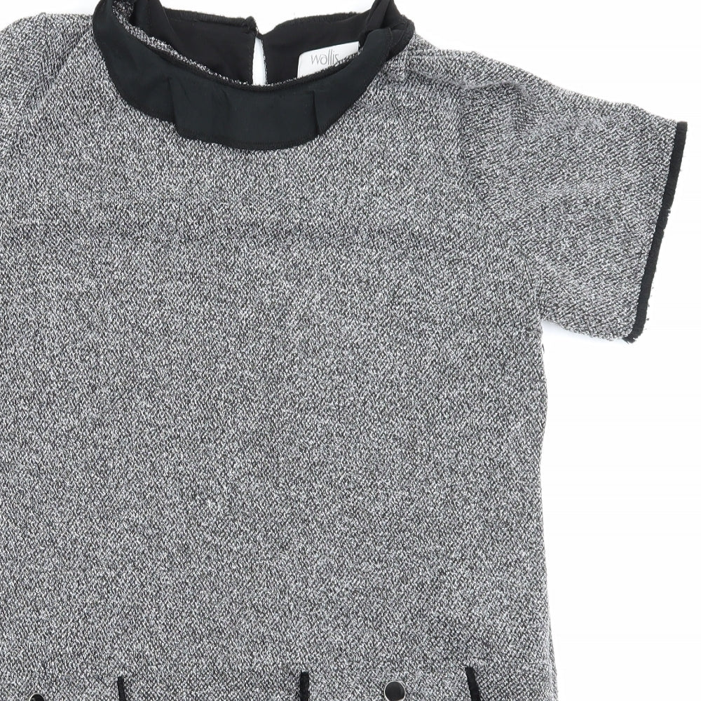 Wallis Womens Grey   Slip Dress  Size 16