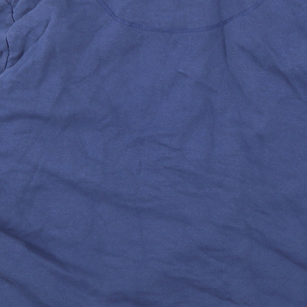 Crane Mens Blue   Pullover Sweatshirt Size L