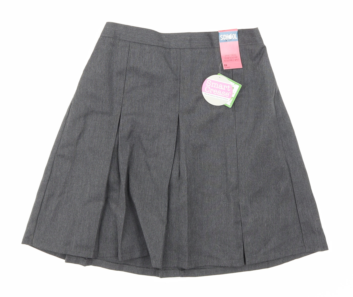 F&F Girls Grey   Skater Skirt Size 12 Years