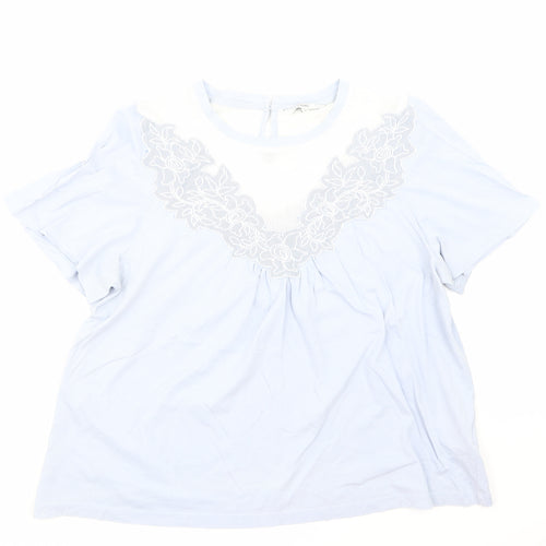 NEXT Womens Blue   Basic T-Shirt Size 14