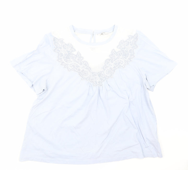 NEXT Womens Blue   Basic T-Shirt Size 14