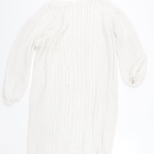 NEXT Womens Beige   Jumper Dress  Size L