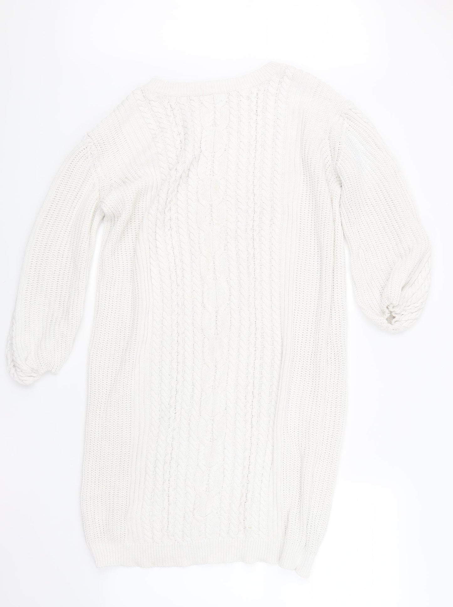 NEXT Womens Beige   Jumper Dress  Size L