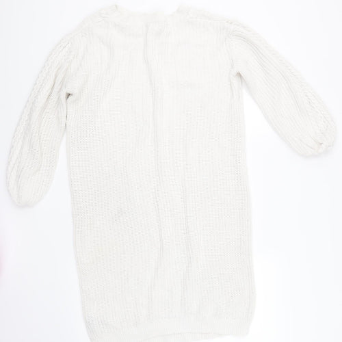 NEXT Womens Beige   Jumper Dress  Size L