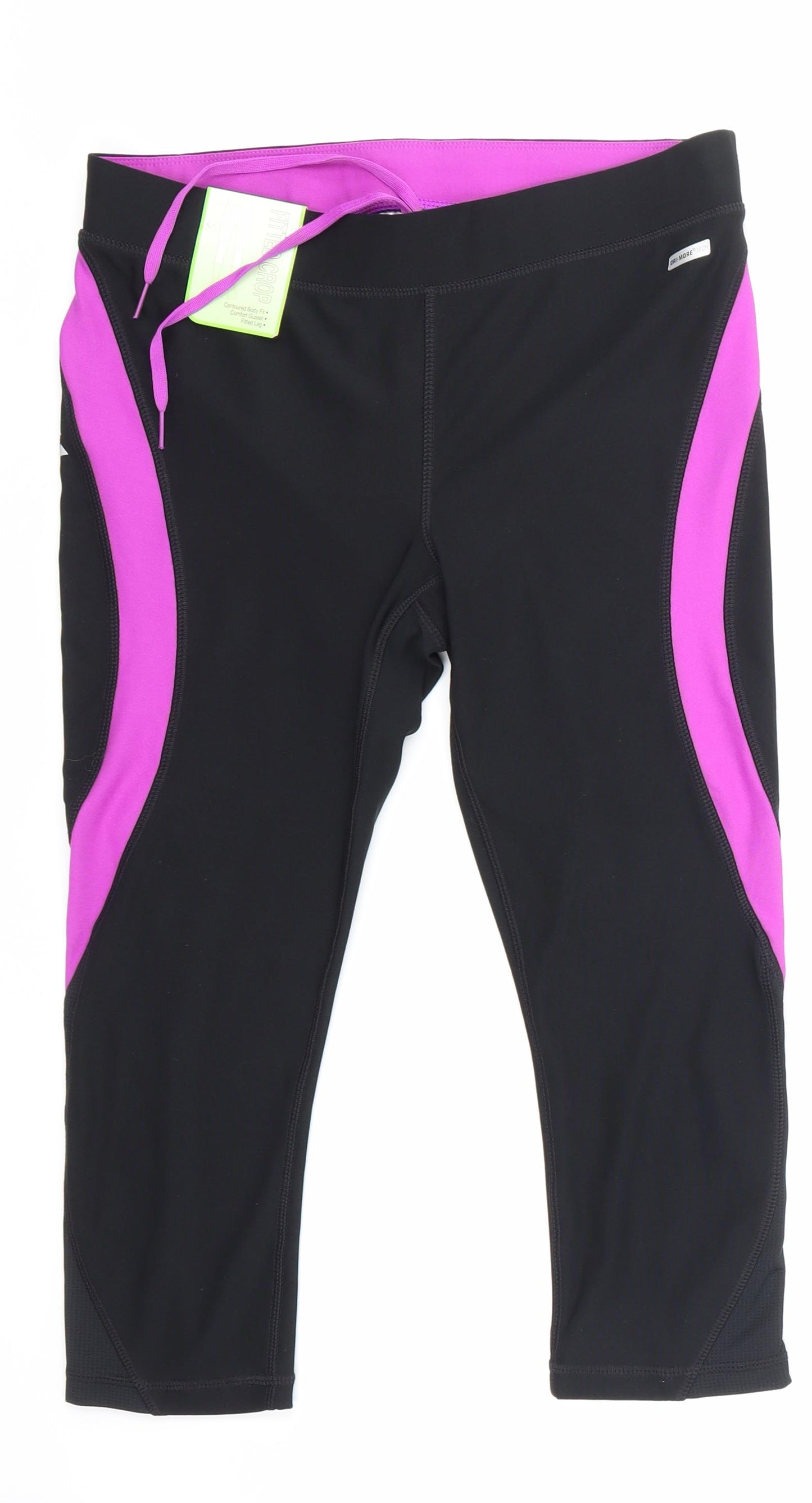 Athletic Works Womens Black   Chino Leggings Size 10