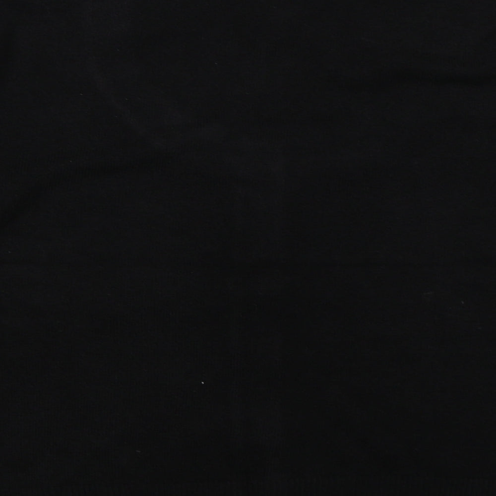 Debbie Morgan Womens Black  Knit Cardigan Jumper Size XL