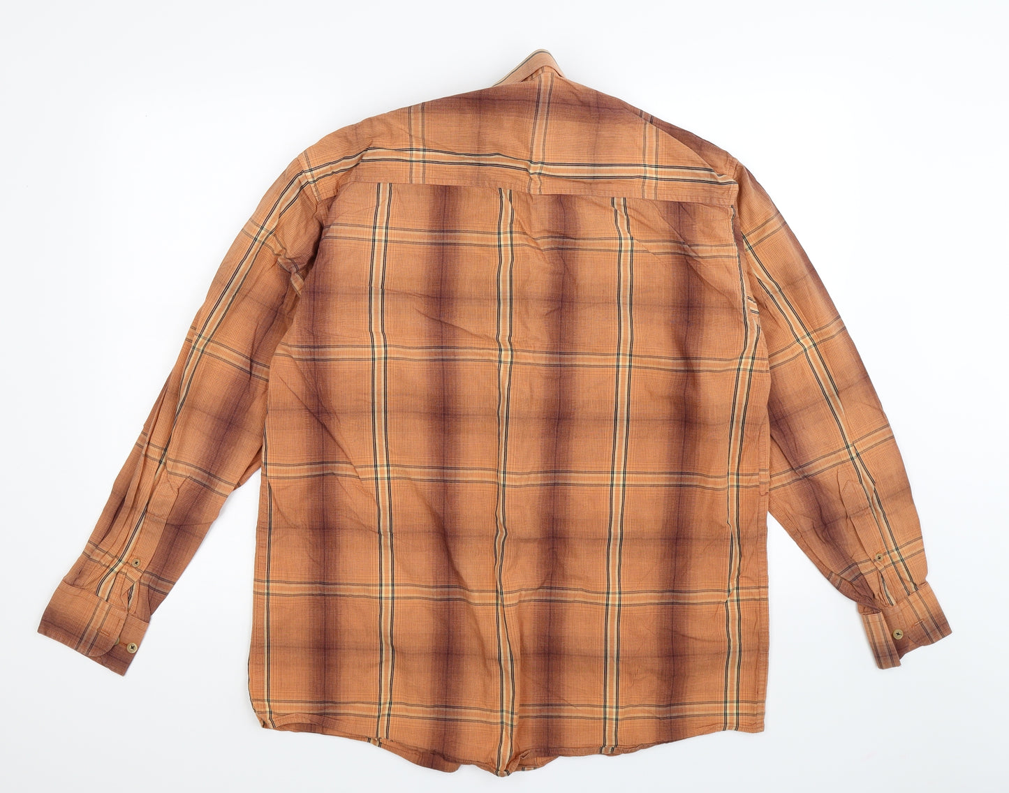 Cool Cottons Mens Multicoloured Check   Button-Up Size L