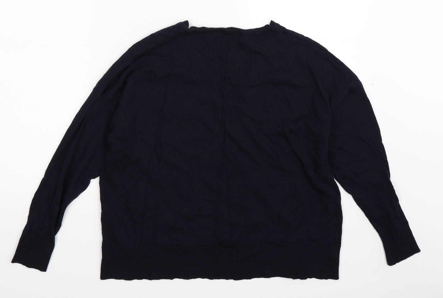 Marks and Spencer Womens Blue  Knit Pullover Jumper Size 16