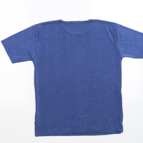 Preworn Womens Blue   Basic T-Shirt Size M