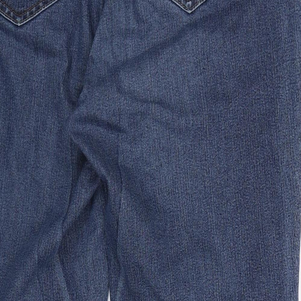 Yours Womens Blue  Denim Jegging Jeans Size 22 L29 in