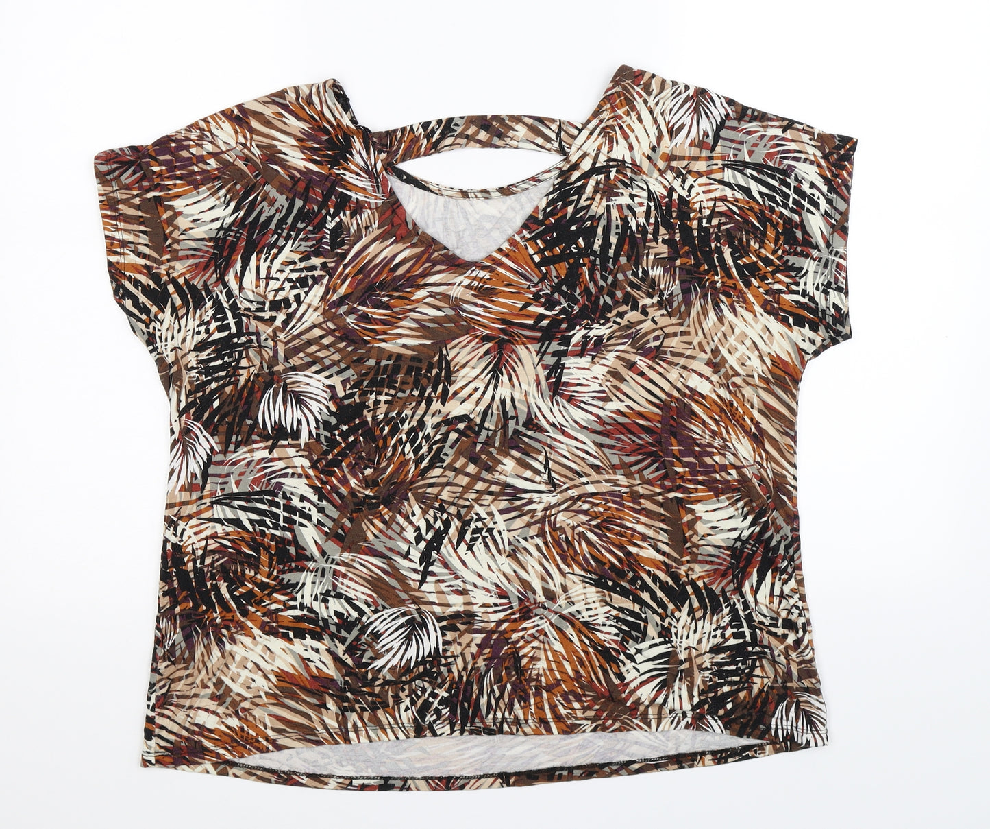 TU Womens Multicoloured   Basic T-Shirt Size 16