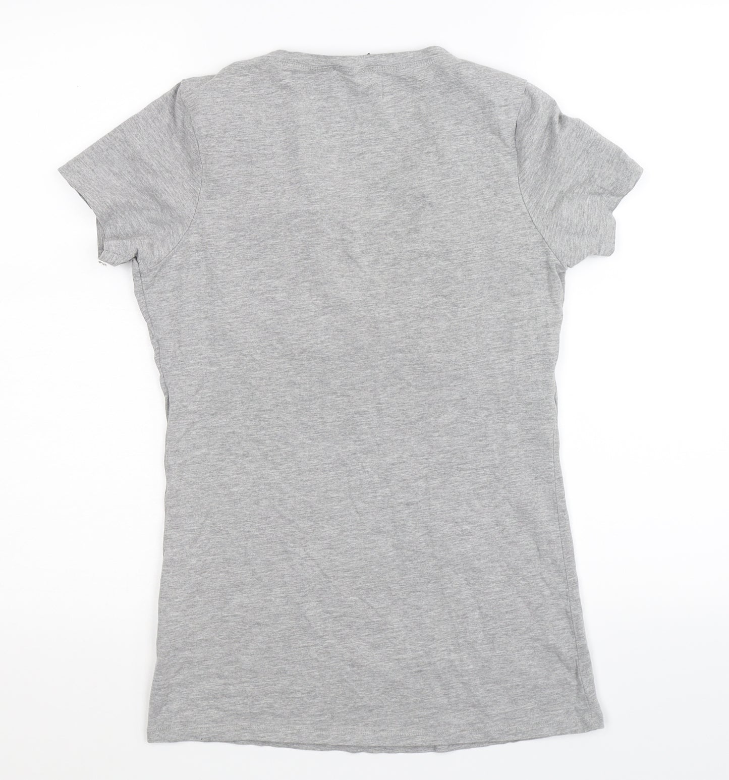 New Look Womens Grey   Basic T-Shirt Size 10