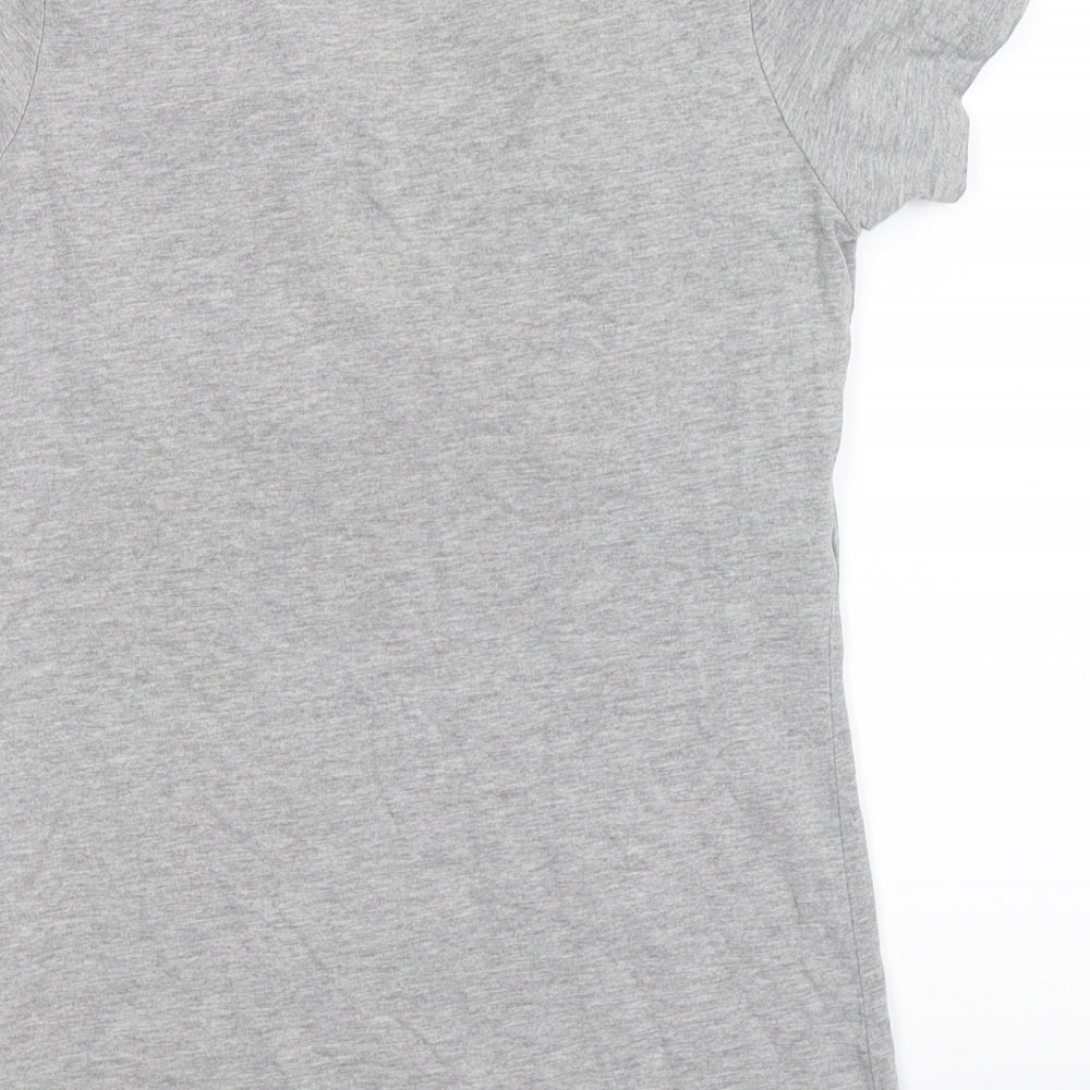 New Look Womens Grey   Basic T-Shirt Size 10