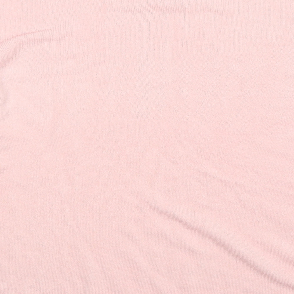 Primark Womens Pink  Knit Pullover Jumper Size 16
