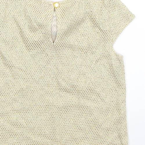 FG4 Girls Gold   Basic T-Shirt Size 2-3 Years