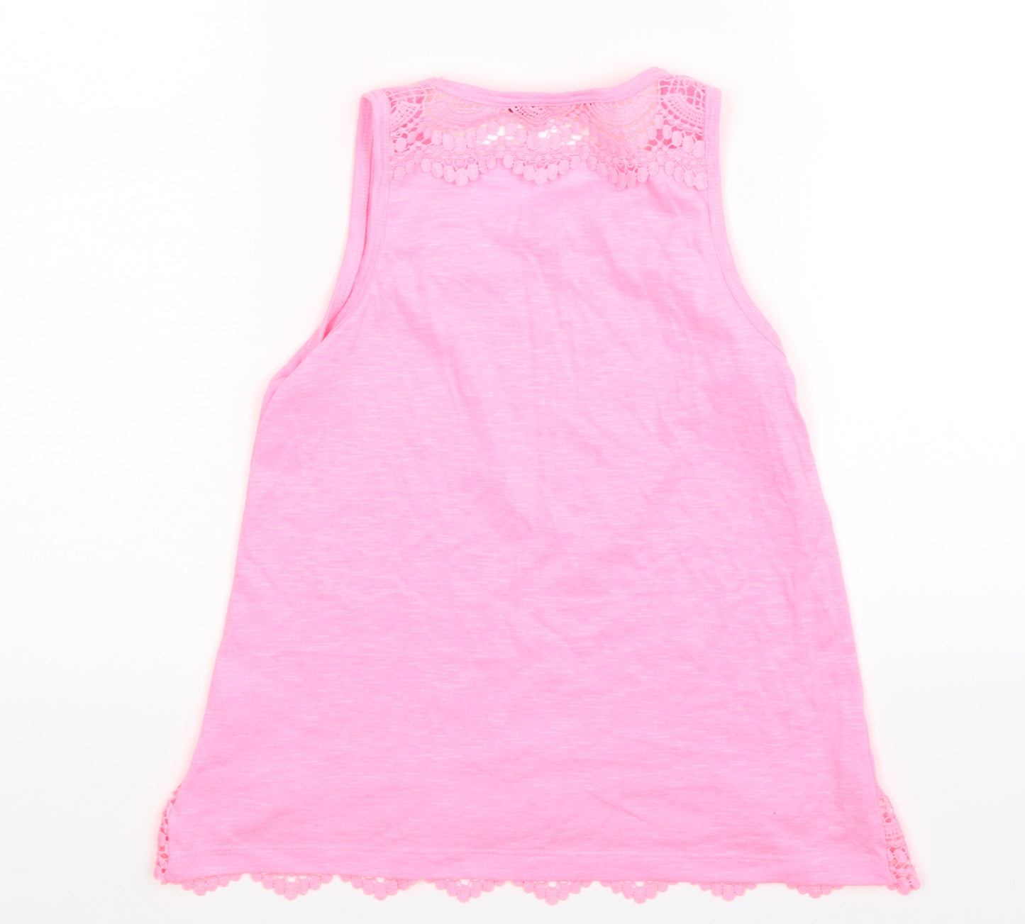 Primark Girls Pink   Basic Tank Size 9-10 Years