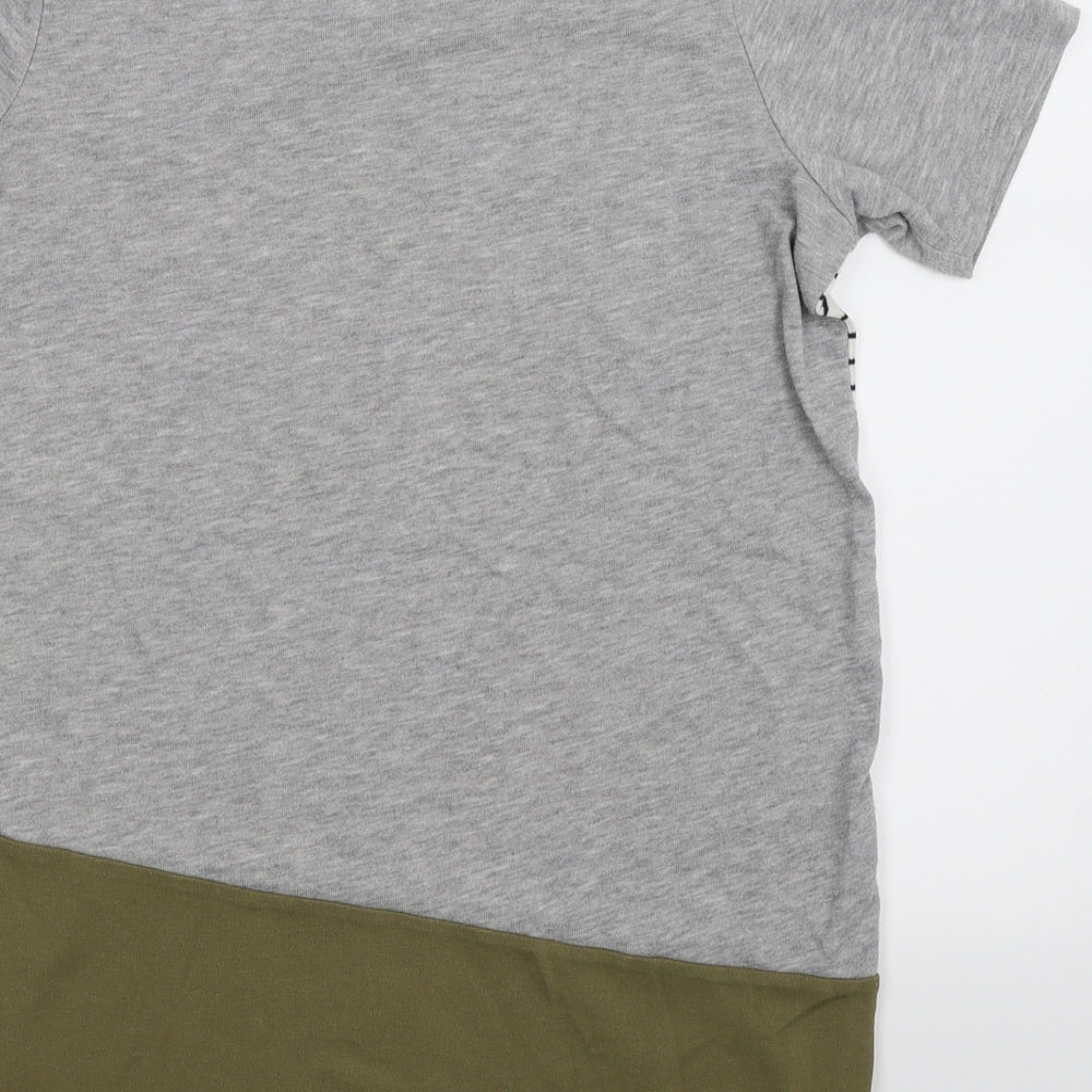 River Island Womens Multicoloured Striped  Basic T-Shirt Size 8