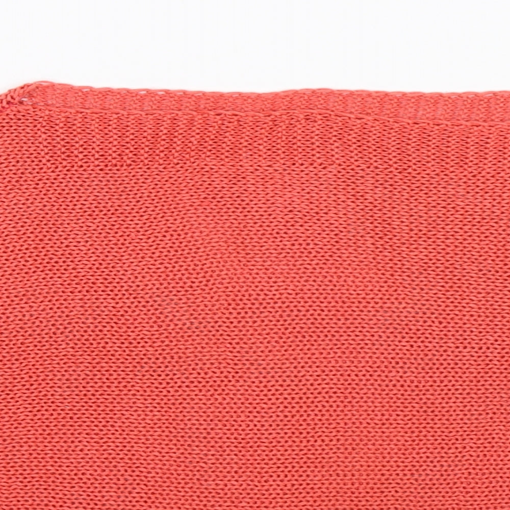 Preworn Womens Pink  Knit Pullover Jumper Size 12