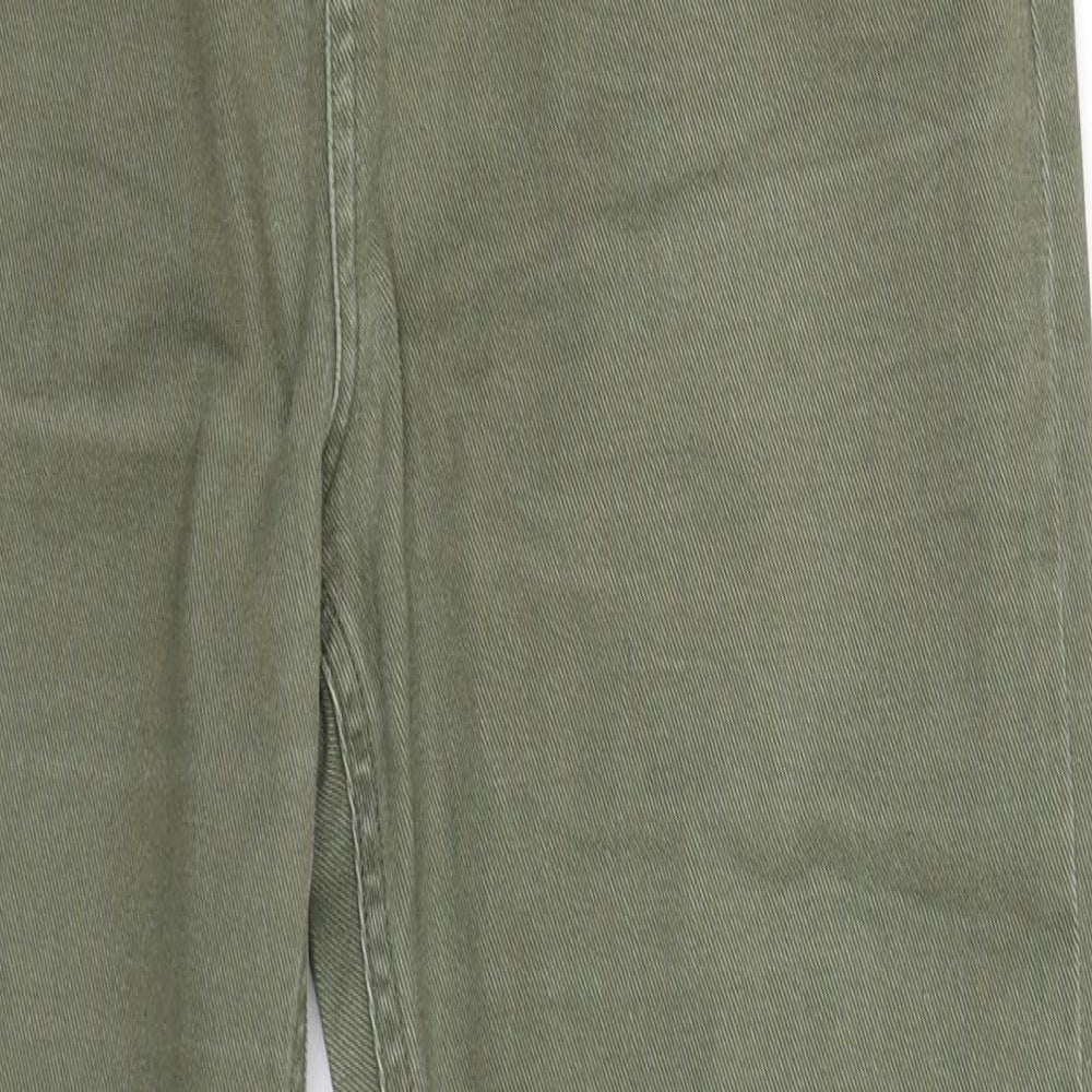 F&F Boys Green  Denim Skinny Jeans Size 13-14 Years