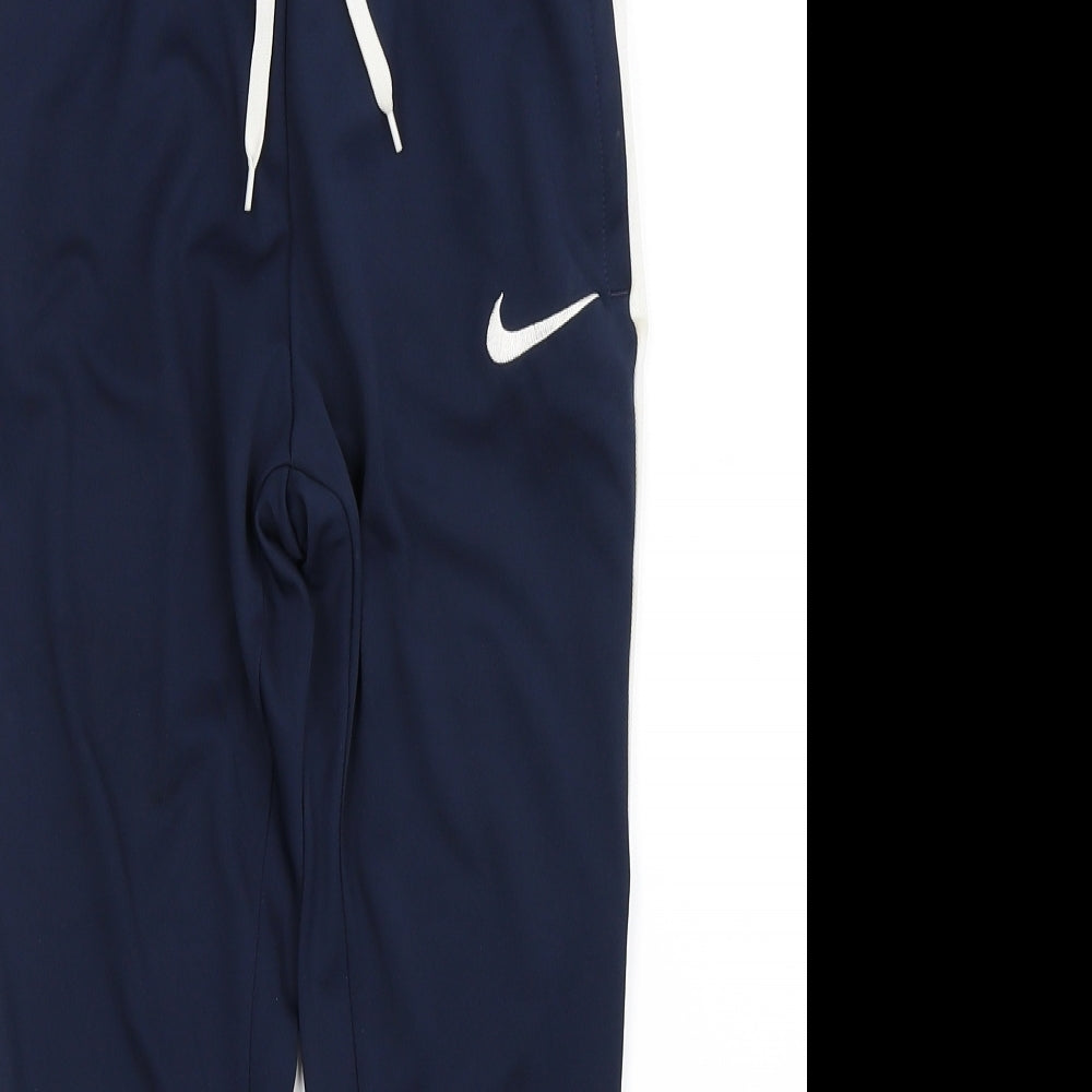 Nike Boys Blue   Jogger Trousers Size 9-10 Years