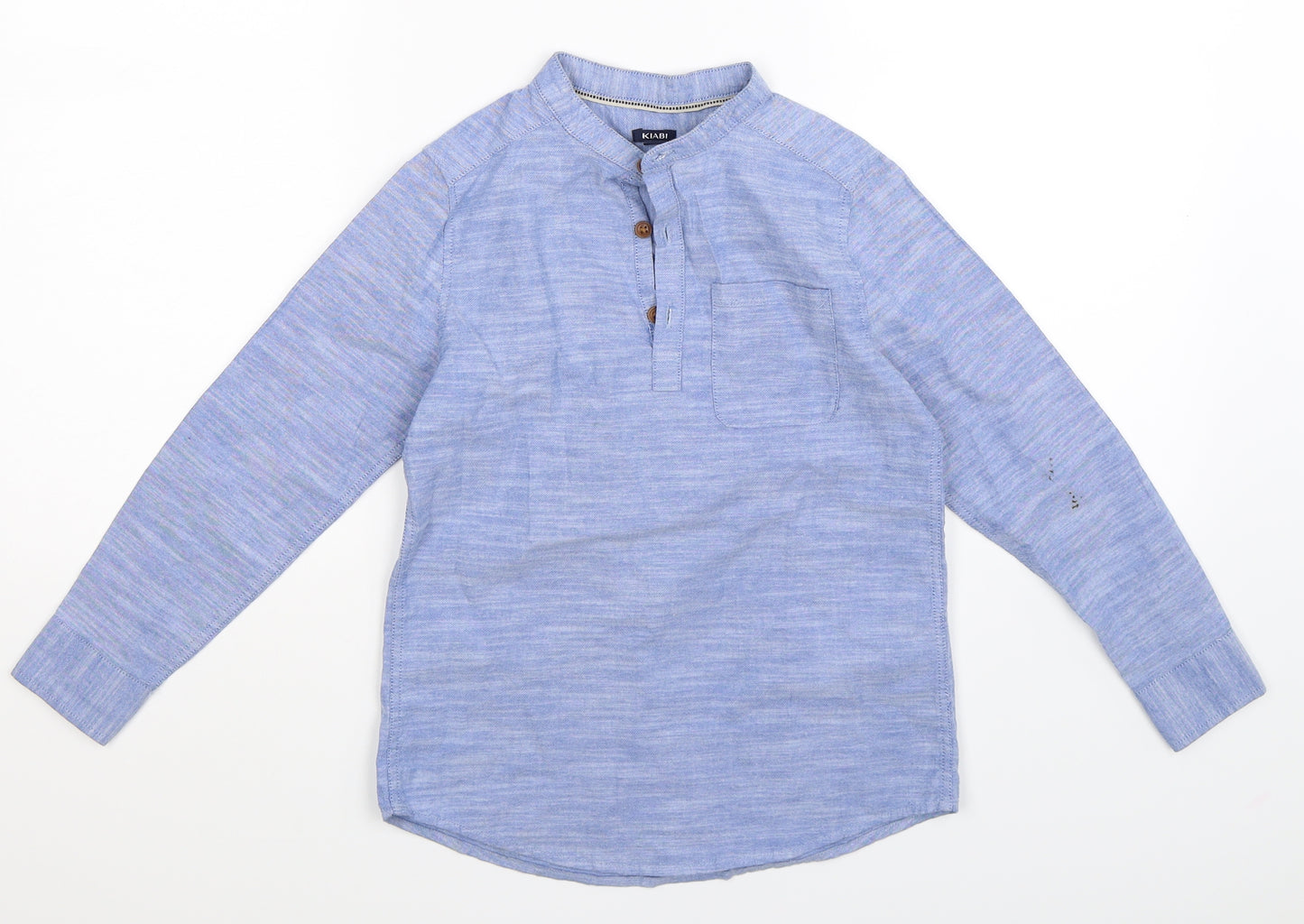 Kiabi Boys Blue   Basic T-Shirt Size 8 Years