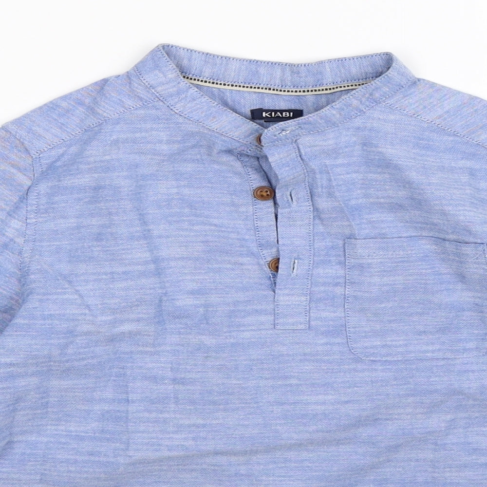Kiabi Boys Blue   Basic T-Shirt Size 8 Years