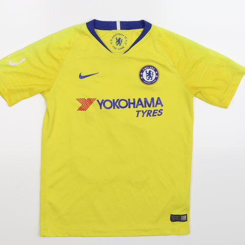 Nike Boys Yellow   Jersey T-Shirt Size 12-13 Years  - Chelsea FC