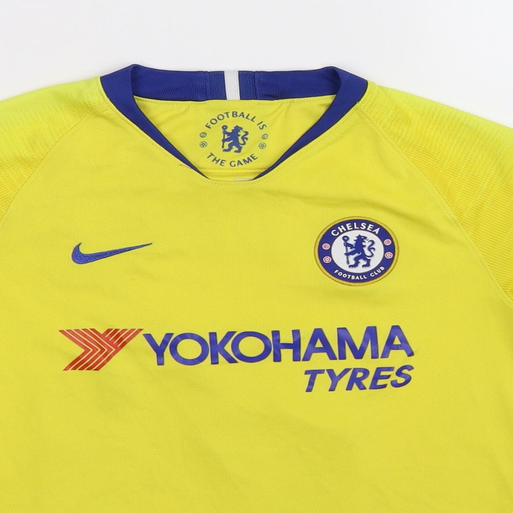 Nike Boys Yellow   Jersey T-Shirt Size 12-13 Years  - Chelsea FC