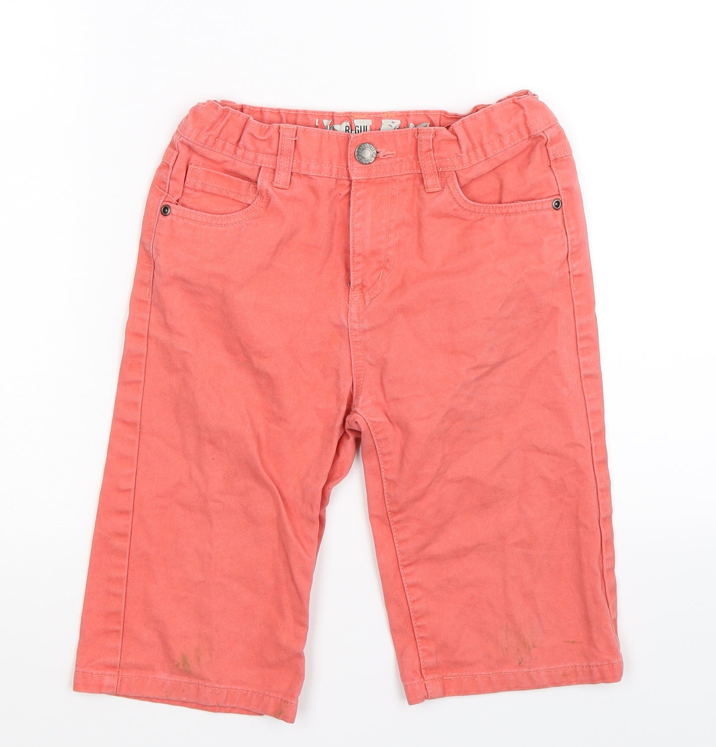Denim Co Boys Pink  Denim Bermuda Shorts Size 8-9 Years